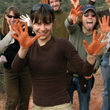 HANDY: Graduate students do soil research as part of Professor <strong>Ron Amundson’s</strong> ESPM 122 class, Field Studies of Soil Formation. PHOTO: Ron Amundson