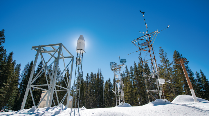 Image of blue sky and technology